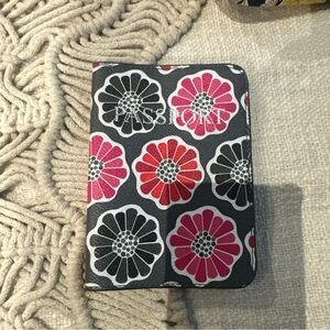 Vera Bradley cherry blossoms vegan leather passport ID holder new